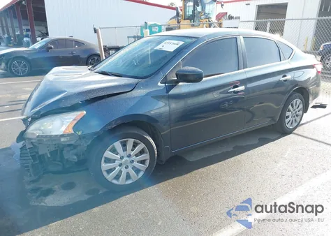 2013 Nissan Sentra Sv z USA, uszkodzony, nr VIN 3N1AB7AP7DL634579
